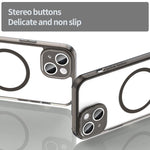PC-Hybrid TPU Airbag Stoßfeste MagSafe Handyhülle, Für iPhone 15