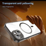 PC-Hybrid TPU Airbag Stoßfeste MagSafe Handyhülle, Für iPhone 15