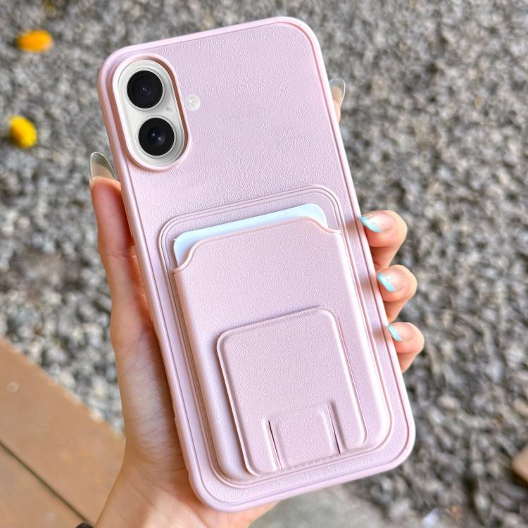 Quadratische Faltbare Kartenetui Halter Handyhülle, Für iPhone 16 Plus, Für iPhone 16, Für iPhone 15 Pro Max, Für iPhone 15 Pro, Für iPhone 15 Plus, Für iPhone 15