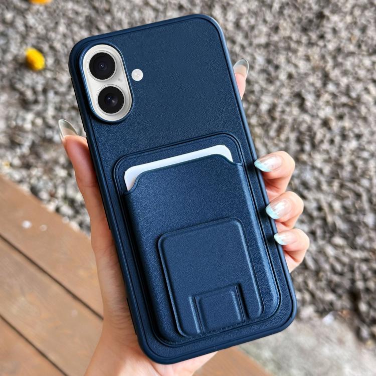 Quadratische Faltbare Kartenetui Halter Handyhülle, Für iPhone 16 Plus, Für iPhone 16, Für iPhone 15 Pro Max, Für iPhone 15 Pro, Für iPhone 15 Plus, Für iPhone 15