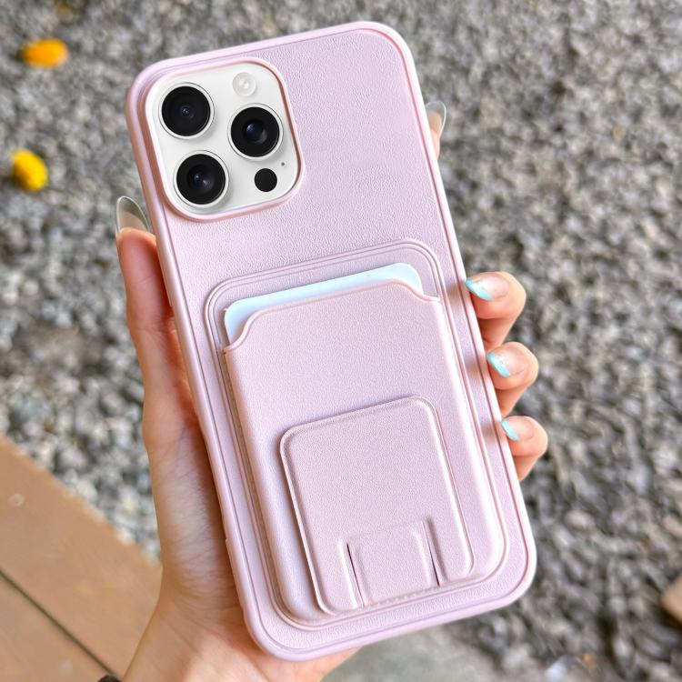 Quadratische Faltbare Kartenetui Halter Handyhülle, Für iPhone 16 Plus, Für iPhone 16, Für iPhone 15 Pro Max, Für iPhone 15 Pro, Für iPhone 15 Plus, Für iPhone 15