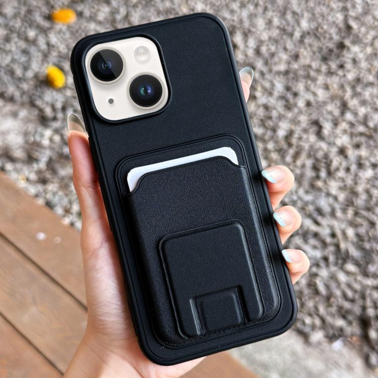 Quadratische Faltbare Kartenetui Halter Handyhülle, Für iPhone 16 Plus, Für iPhone 16, Für iPhone 15 Pro Max, Für iPhone 15 Pro, Für iPhone 15 Plus, Für iPhone 15