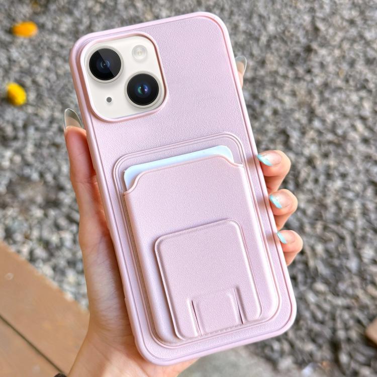 Quadratische Faltbare Kartenetui Halter Handyhülle, Für iPhone 16 Plus, Für iPhone 16, Für iPhone 15 Pro Max, Für iPhone 15 Pro, Für iPhone 15 Plus, Für iPhone 15