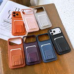 Quadratische Faltbare Kartenetui Halter Handyhülle, Für iPhone 16 Plus, Für iPhone 16, Für iPhone 15 Pro Max, Für iPhone 15 Pro, Für iPhone 15 Plus, Für iPhone 15