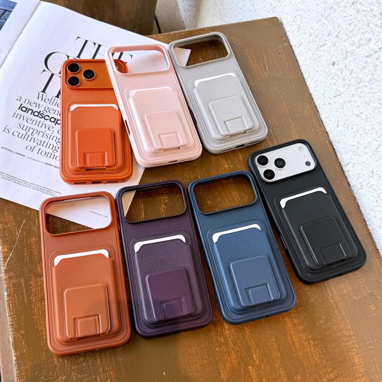 Quadratische Faltbare Kartenetui Halter Handyhülle, Für iPhone 16 Plus, Für iPhone 16, Für iPhone 15 Pro Max, Für iPhone 15 Pro, Für iPhone 15 Plus, Für iPhone 15