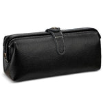 Praktische Waschung Echtes Leder Make-up-Tool-Aufbewahrungstasche