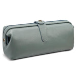 Praktische Waschung Echtes Leder Make-up-Tool-Aufbewahrungstasche