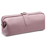 Praktische Waschung Echtes Leder Make-up-Tool-Aufbewahrungstasche