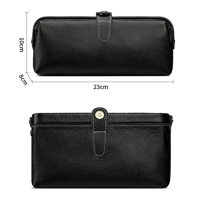 Praktische Waschung Echtes Leder Make-up-Tool-Aufbewahrungstasche