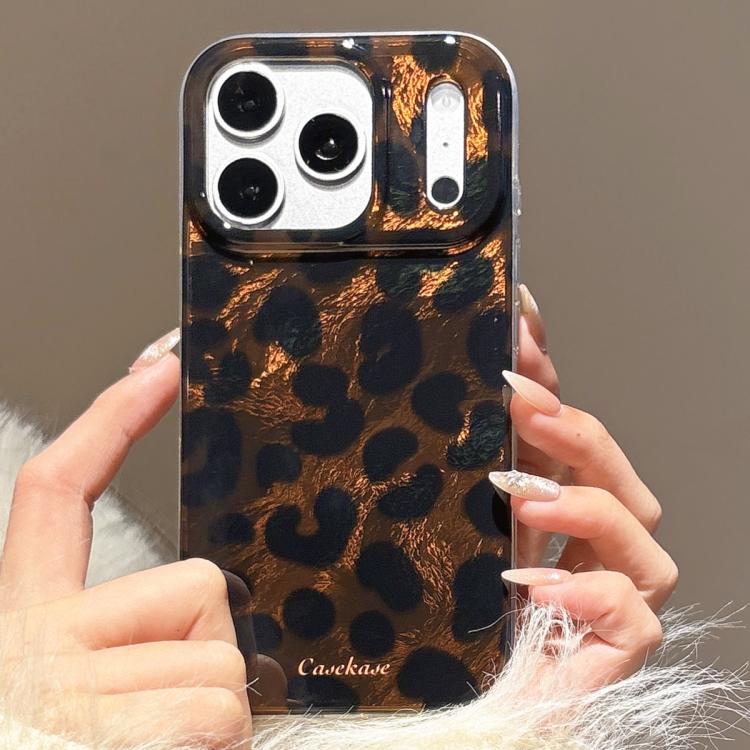 Premium Braun Leopardenmuster TPU Handyhülle, Für iPhone 17 Pro Max, Für iPhone 17 Pro, Für iPhone 17, Für iPhone 16 Pro Max, Für iPhone 16 Pro, Für iPhone 16, Für iPhone 15 Pro Max, Für iPhone 15 Pro, Für iPhone 15, Für iPhone 14, Für iPhone 14 Pro