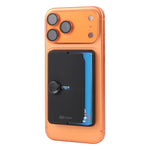 XDcase Seitlich drückbarer magnetischer 3-Kartenhalter für iPhone / Galaxy & mehr
