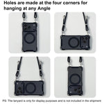 XDcase Pivot Stand Four-Corner Hole Magnetic Phone Case, Lanyard Not Included, For iPhone 17 Pro Max, For iPhone 17 Pro