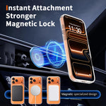 Bunte Harte PC Hybrid Weiche TPU Magnetische Handyhülle, Für iPhone 17 Pro Max, Für iPhone 17 Pro, Für iPhone 17