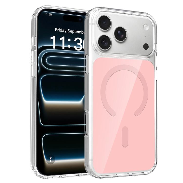 Bunte Harte PC Hybrid Weiche TPU Magnetische Handyhülle, Für iPhone 17 Pro Max, Für iPhone 17 Pro, Für iPhone 17