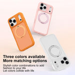Skin-friendly Anti-Stain Rotating Holder Magnetic Armor Phone Case, For iPhone 17 Pro Max, For iPhone 17 Pro