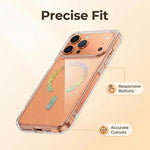 Glitzer Magnetische TPU Handyhülle, Für iPhone 17 Pro Max, Für iPhone 17 Pro