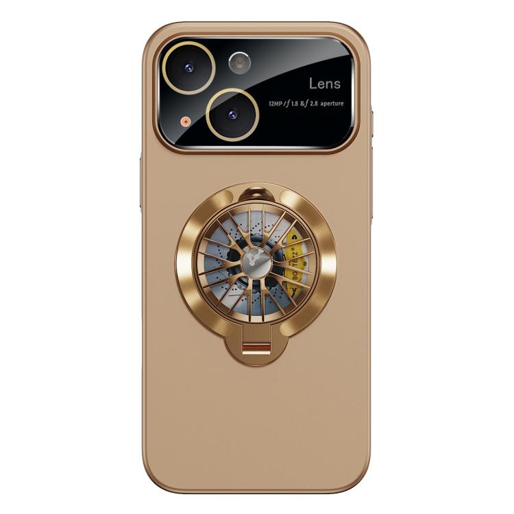 Glasierte PC-Kamera-Fenster Gyro-Kickstand Magnetische Handyhülle, Für iPhone 14 Plus, Für iPhone 14, Für iPhone 14 Pro, Für iPhone 14 Pro Max, Für iPhone 13 Pro Max, Für iPhone 13 Pro