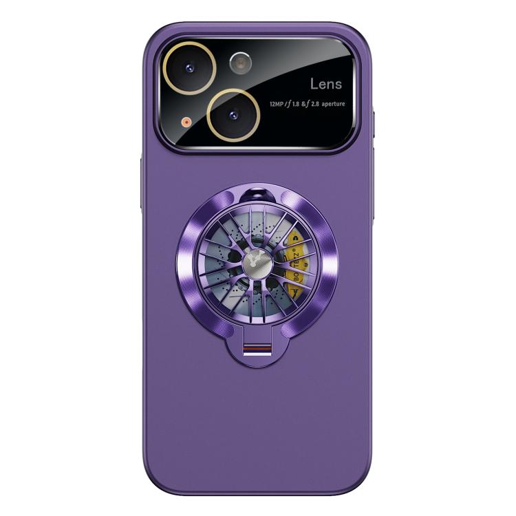 Glasierte PC-Kamera-Fenster Gyro-Kickstand Magnetische Handyhülle, Für iPhone 14 Plus, Für iPhone 14, Für iPhone 14 Pro, Für iPhone 14 Pro Max, Für iPhone 13 Pro Max, Für iPhone 13 Pro