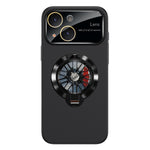 Glasierte PC-Kamera-Fenster Gyro-Kickstand Magnetische Handyhülle, Für iPhone 14 Plus, Für iPhone 14, Für iPhone 14 Pro, Für iPhone 14 Pro Max, Für iPhone 13 Pro Max, Für iPhone 13 Pro