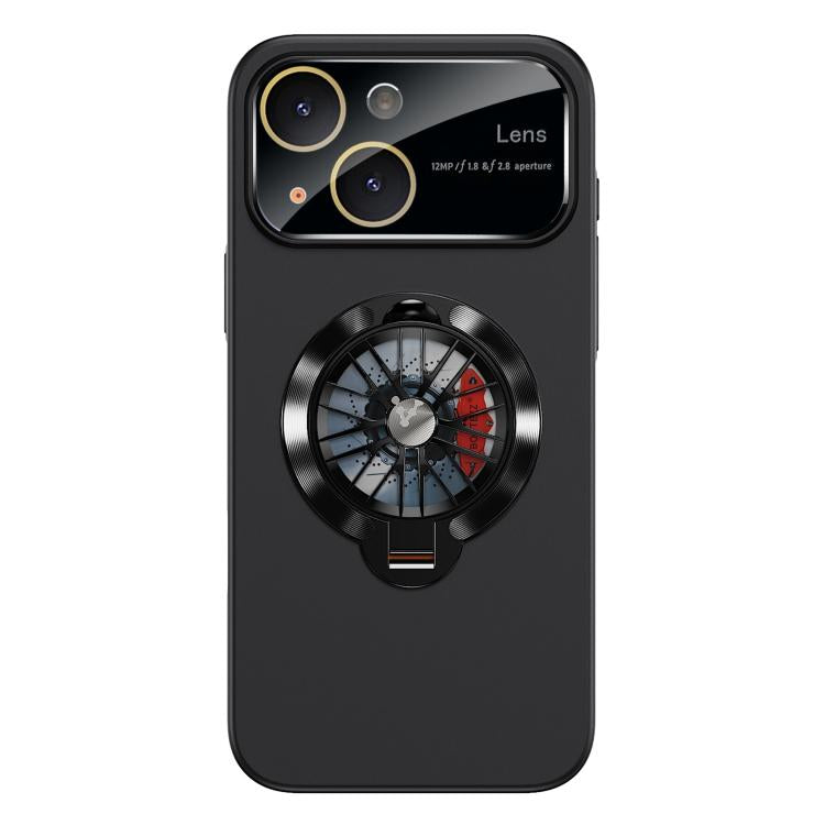 Glasierte PC-Kamera-Fenster Gyro-Kickstand Magnetische Handyhülle, Für iPhone 14 Plus, Für iPhone 14, Für iPhone 14 Pro, Für iPhone 14 Pro Max, Für iPhone 13 Pro Max, Für iPhone 13 Pro