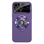 Glasierte PC-Kamera-Fenster Gyro-Kickstand Magnetische Handyhülle, Für iPhone 14 Plus, Für iPhone 14, Für iPhone 14 Pro, Für iPhone 14 Pro Max, Für iPhone 13 Pro Max, Für iPhone 13 Pro