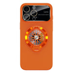 Glasierte PC-Kamera-Fenster Gyro-Kickstand Magnetische Handyhülle, Für iPhone 14 Plus, Für iPhone 14, Für iPhone 14 Pro, Für iPhone 14 Pro Max, Für iPhone 13 Pro Max, Für iPhone 13 Pro