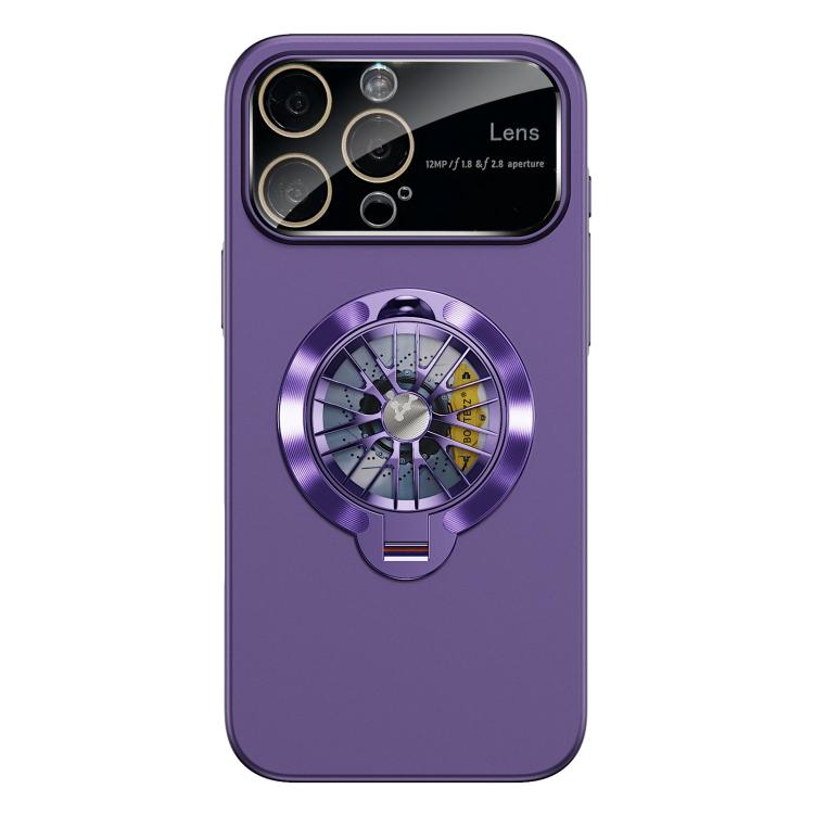 Glasierte PC-Kamera-Fenster Gyro-Kickstand Magnetische Handyhülle, Für iPhone 14 Plus, Für iPhone 14, Für iPhone 14 Pro, Für iPhone 14 Pro Max, Für iPhone 13 Pro Max, Für iPhone 13 Pro