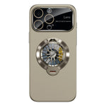 Glasierte PC-Kamera-Fenster Gyro-Kickstand Magnetische Handyhülle, Für iPhone 14 Plus, Für iPhone 14, Für iPhone 14 Pro, Für iPhone 14 Pro Max, Für iPhone 13 Pro Max, Für iPhone 13 Pro