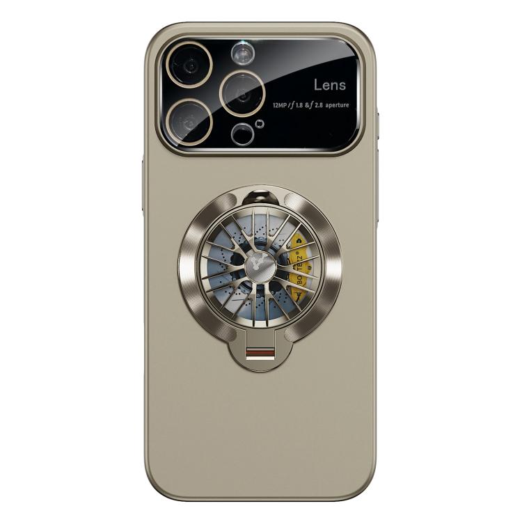 Glasierte PC-Kamera-Fenster Gyro-Kickstand Magnetische Handyhülle, Für iPhone 14 Plus, Für iPhone 14, Für iPhone 14 Pro, Für iPhone 14 Pro Max, Für iPhone 13 Pro Max, Für iPhone 13 Pro