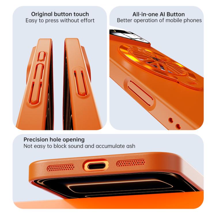 Glasierte PC-Kamera-Fenster Gyro-Kickstand Magnetische Handyhülle, Für iPhone 14 Plus, Für iPhone 14, Für iPhone 14 Pro, Für iPhone 14 Pro Max, Für iPhone 13 Pro Max, Für iPhone 13 Pro