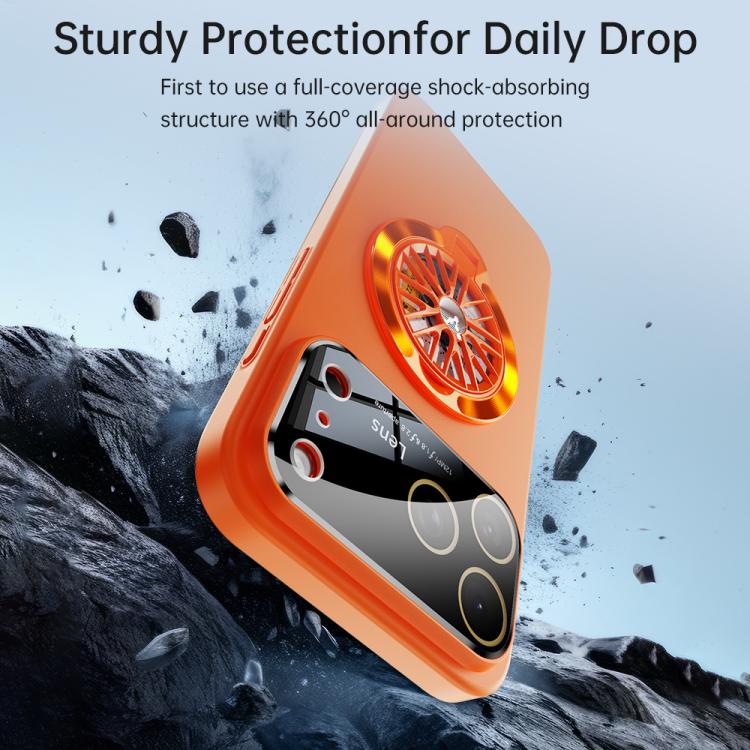 Glasierte PC-Kamera-Fenster Gyro-Kickstand Magnetische Handyhülle, Für iPhone 14 Plus, Für iPhone 14, Für iPhone 14 Pro, Für iPhone 14 Pro Max, Für iPhone 13 Pro Max, Für iPhone 13 Pro