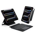 DUX DUCIS DK Series Backlight Magnetic Wireless Keyboard Vegan Leather Tablet Case, For iPad Pro 13 2025 / 2024, For iPad Pro 11 2025 / 2024, For iPad 2025 / 2022, For iPad Air 11 2025 / 2024, For iPad Air 13 2025 / 2024                                ...