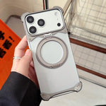 Jaguar Originalfarbe rahmenloser 360-Grad-Drehhalter magnetische Handyhülle, Für iPhone 17 Pro Max, Für iPhone 17 Pro
