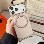 Jaguar Originalfarbe rahmenloser 360-Grad-Drehhalter magnetische Handyhülle, Für iPhone 17 Pro Max, Für iPhone 17 Pro
