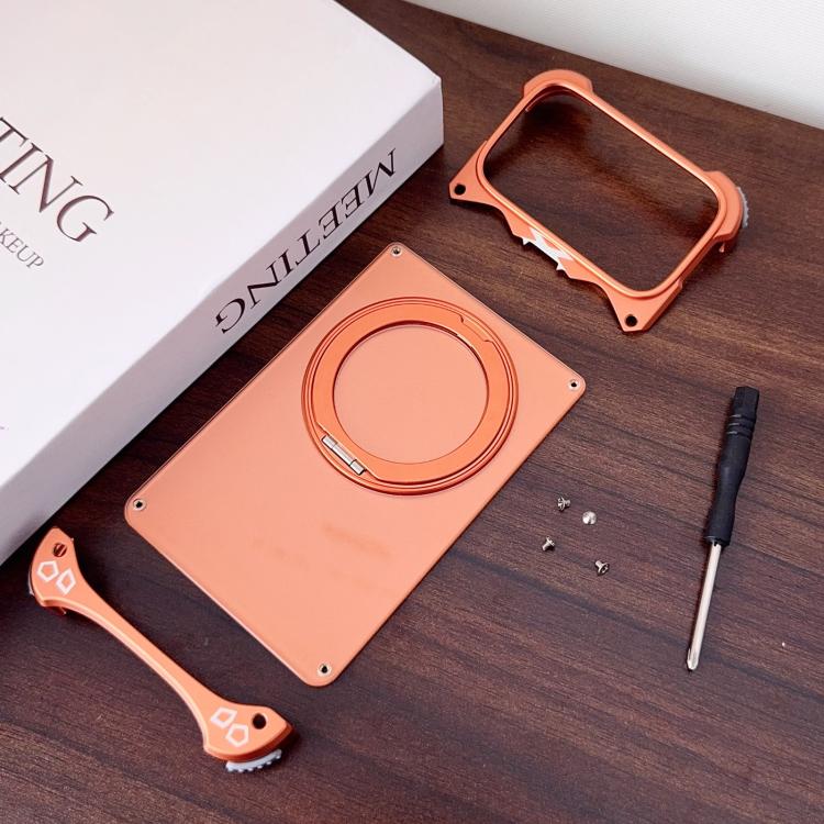 Jaguar Originalfarbe rahmenloser 360-Grad-Drehhalter magnetische Handyhülle, Für iPhone 17 Pro Max, Für iPhone 17 Pro