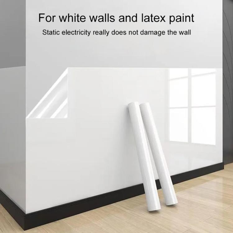10 St./Packung Elektrostatische Adsorption Transparente rückstandsfreie Wandschutzfolie, 45 cm breit x 1 m, 45 cm breit x 2 m, 45 cm breit x 3 m, 45 cm breit x 5 m, 45 cm breit x 10 m