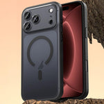 Vegane Leder-Magnet-Handyhülle, Für iPhone 17 Pro Max, Für iPhone 17 Pro, Für iPhone 17