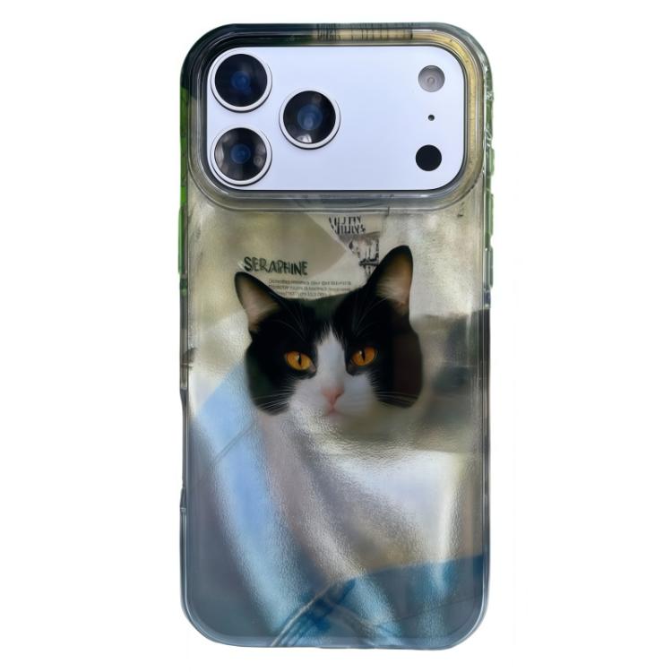 Abgerundete Kante IMD Muster TPU Handyhülle, Für iPhone 17 Pro Max, Für iPhone 17 Pro, Für iPhone 17
