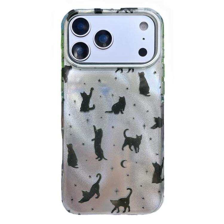 Abgerundete Kante IMD Muster TPU Handyhülle, Für iPhone 17 Pro Max, Für iPhone 17 Pro, Für iPhone 17