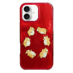 Rounded Edge IMD Pattern TPU Phone Case, For iPhone 17 Pro Max, For iPhone 17 Pro, For iPhone 17