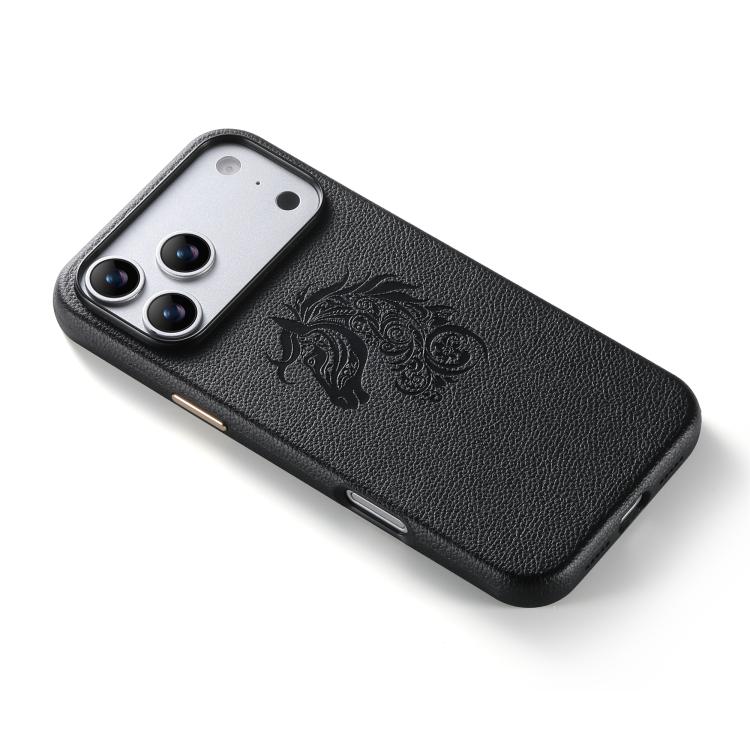ESEBLE B1 Fünfblumiges Pferd Handyhülle, Für iPhone 17 Pro Max, Für iPhone 17 Pro