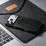 ESEBLE B1 Fünfblumiges Pferd Handyhülle, Für iPhone 17 Pro Max, Für iPhone 17 Pro