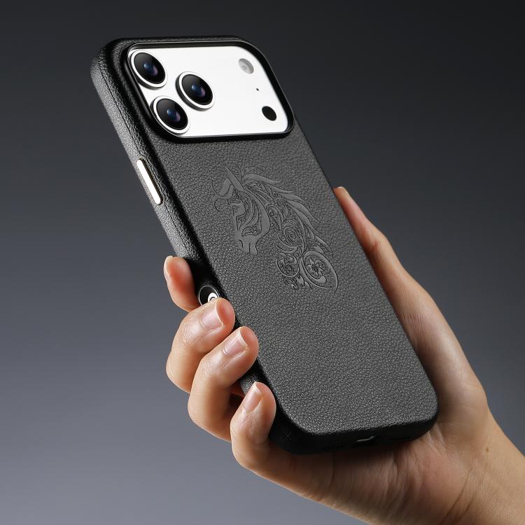 ESEBLE B1 Fünfblumiges Pferd Handyhülle, Für iPhone 17 Pro Max, Für iPhone 17 Pro