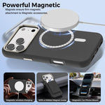 Mocome Uni-Magnet-Stoßfeste Handyhülle, Für iPhone 17 Pro Max, Für iPhone 17 Pro