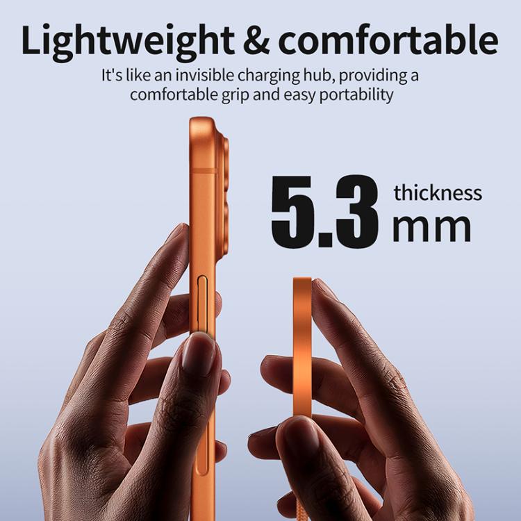 QI2 25W USB-C / Type-C Schnittstelle Tragbares Magnetisches Kabelloses Ladegerät