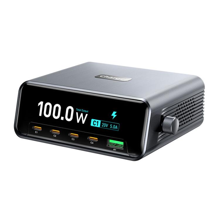 WXL-60D 2,3-Zoll Smart Display GaN Hochleistungs-Desktop-Ladestation, WXL-60D