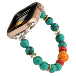 Tibetisches Perlenarmband-Uhrenarmband, Für Apple Watch 46mm / 49mm / 45mm / 44mm, Für Apple Watch 42mm / 41mm / 40mm / 38mm
