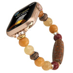 Tibetisches Perlenarmband-Uhrenarmband, Für Apple Watch 46mm / 49mm / 45mm / 44mm, Für Apple Watch 42mm / 41mm / 40mm / 38mm