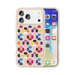 Glitzernde Kristall rote Herz Muster Handyhülle, Für iPhone 17 Pro Max, Für iPhone 17 Pro
