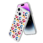 Glitzernde Kristall Rotes Herz Muster Handyhülle, Für iPhone 15, Für iPhone 14 Plus, Für iPhone 14, Für iPhone 14 Pro, Für iPhone 14 Pro Max, Für iPhone 13 Pro Max, Für iPhone 13 Pro, Für iPhone 13